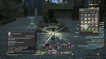 FFXIV Desynthesis - GSM Moogle Minature
