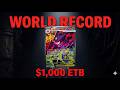 The Fastest $1,000 ETB In Pokémon History