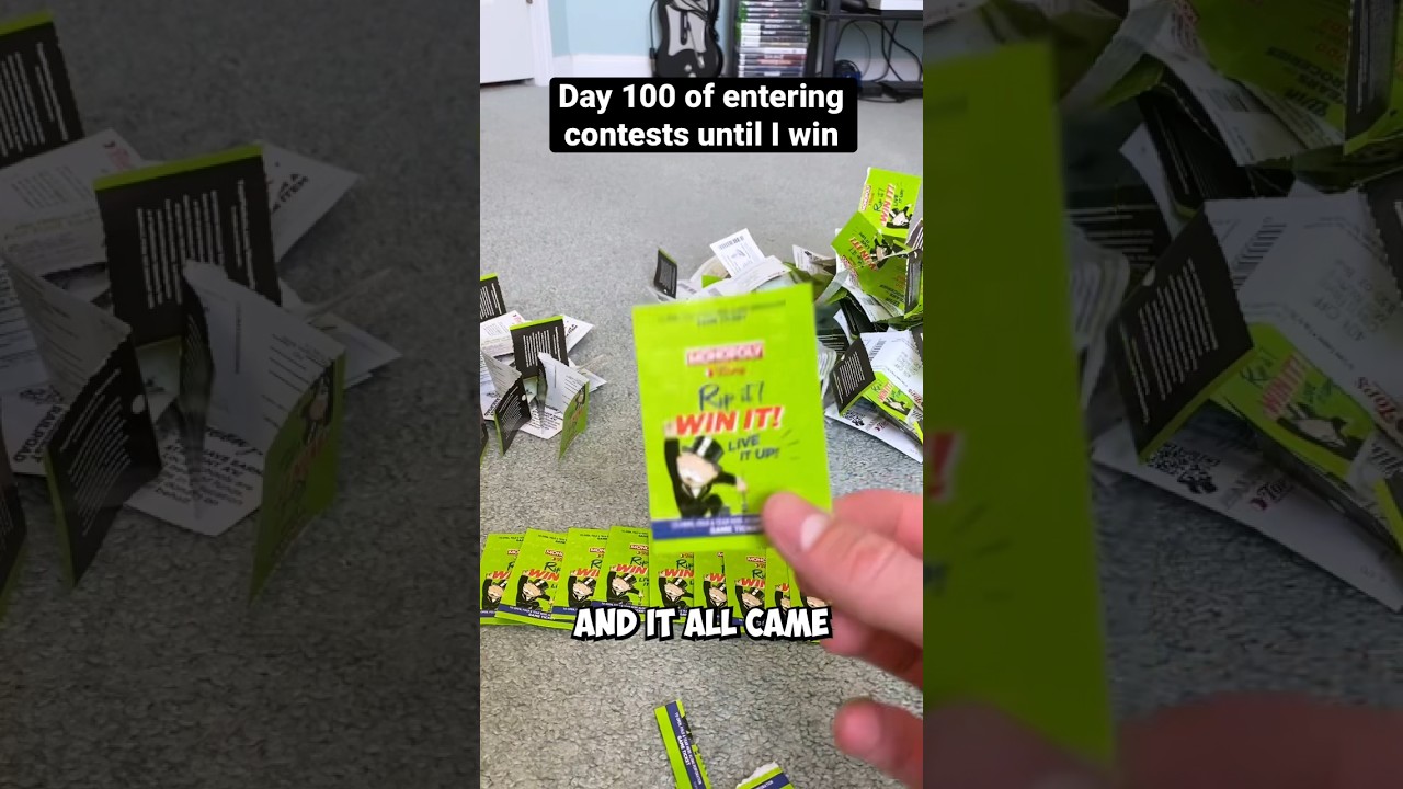 I Got 100 MONOPOLY Instant Win Game TICKETS For a Chance at $20,000! 