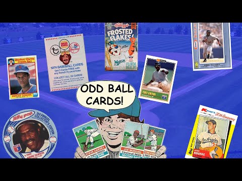 ODDBALL BASEBALL CARDS or Company Cards - Baseball Card Theater