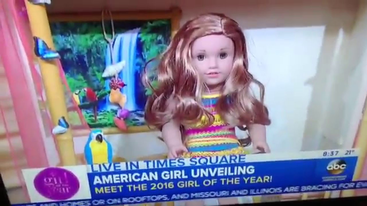2016 American Girl Of The Year Lea Clark Revealed On GMA YouTube