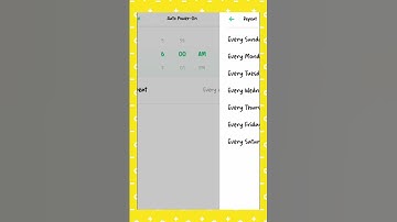 Auto Power ON/OFF Settings for Android Phone #android #shorts