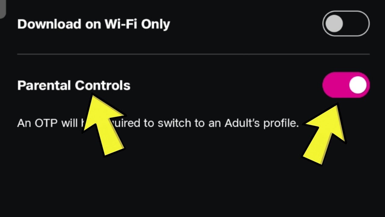 Parental Control option kya hai jio cinema app me parental control in