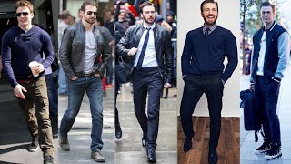 Chris Evans Best Outfits Mens Outfits Mens Fashion