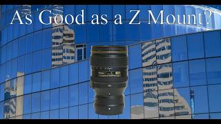 Nikon 24-120 F Mount Zoom Outdoors on the Z8