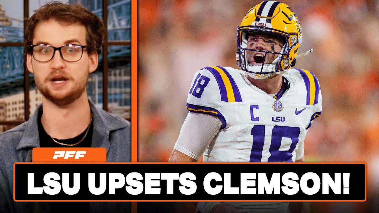 LSU vs. Clemson Review | PFF Grade Release Show