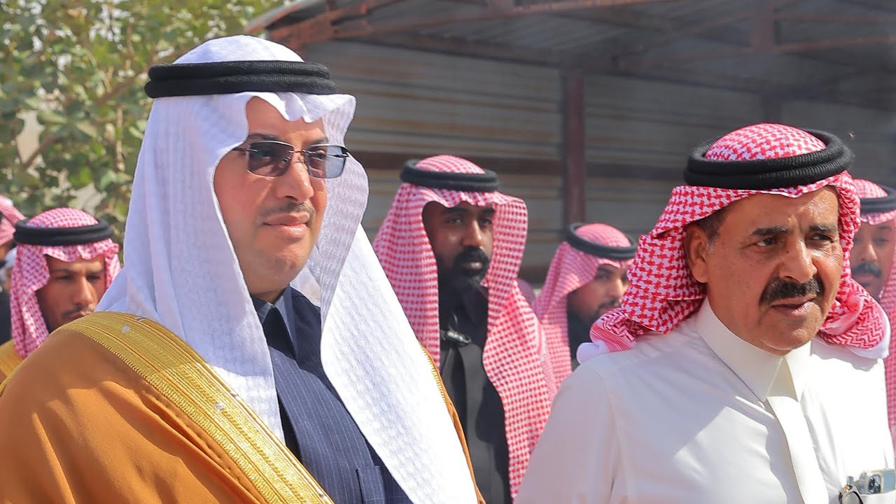 الأمير سعود بن طلال امير محافظ الاحساء في ضيافة ضيدان بن قضعان رئيس مركز ام ربيعة 