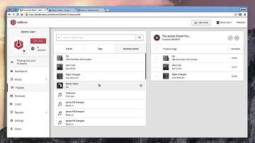 Creating Playlists in Radio.co