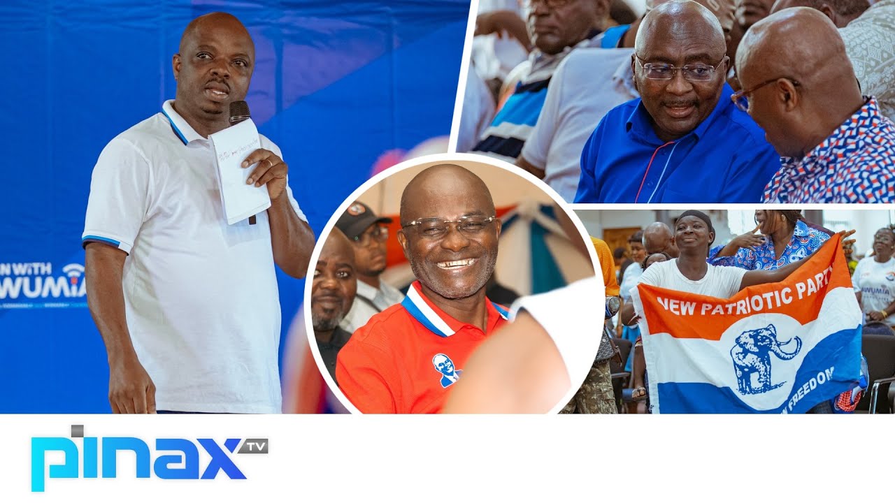 Abronye Hooted and SACKED from Bawumia Campaign Stage by NPP Party Members after Ken's Attack!