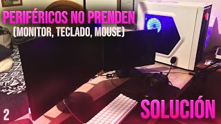 No Prende El Teclado Ni El Monitor Mouse Y Audifonos  Solucin 2