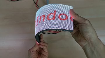 Linsn GOB Flexible LED Display with High Flexibility