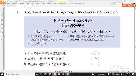 Luyện tập bài 11(11/3/2022) - GT tiếng Hàn tổng hợp sơ cấp 2