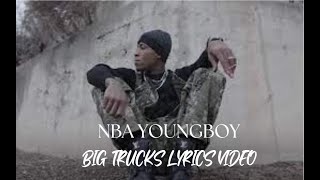 Nba Youngboy - Big Trucks (Official Lyric Video)