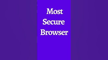 Secure Browser ⌨💻📡 #youtubeshorts #webbrowser  #securebrowser #browser #technology #secureweb