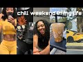Vlog  chill weekend in my life back to work sunday rest gym  cleaning