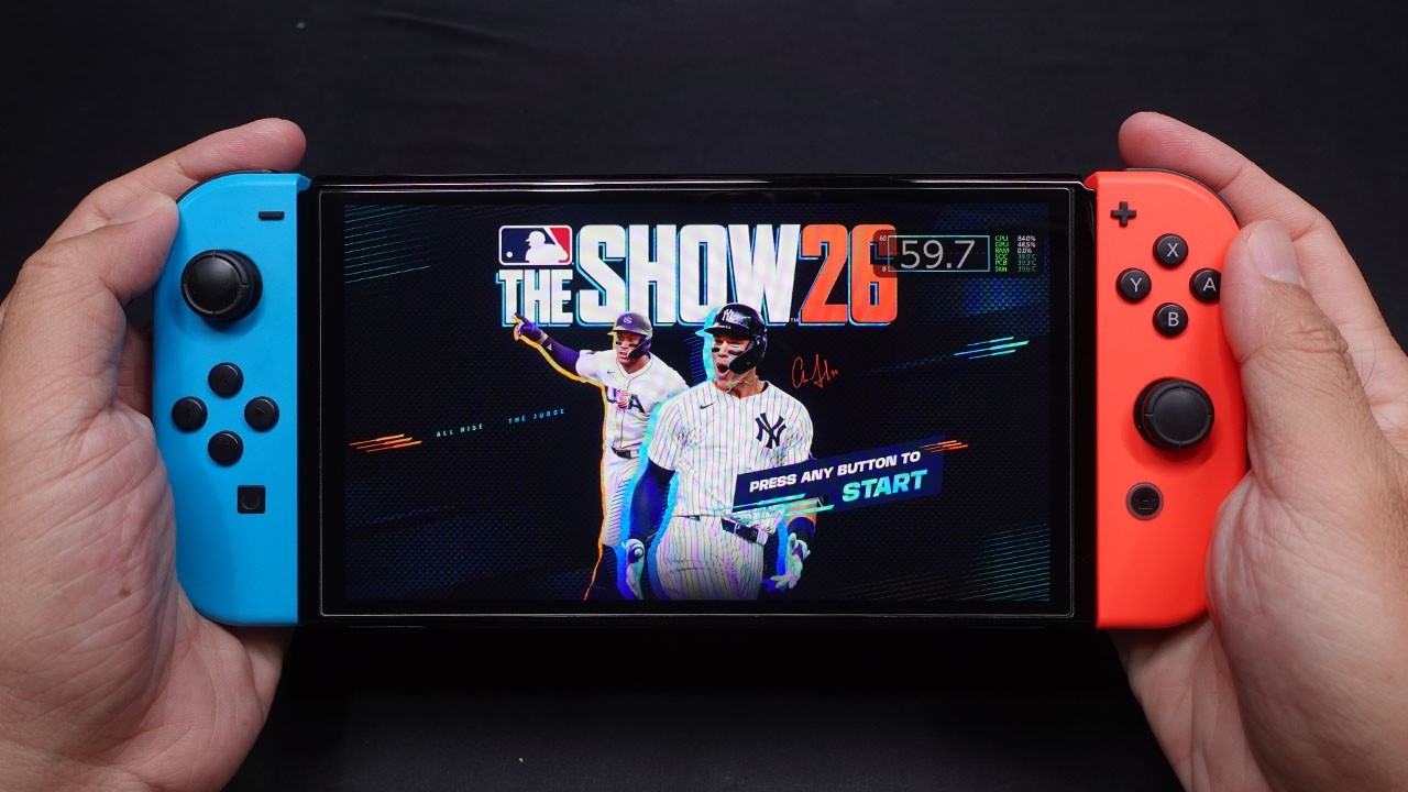 MLB The Show 26 New Update Gameplay on Nintendo Switch Oled - YouTube