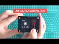 How to Make a DIY ESP32 SmartClock with Weather Forecasting image