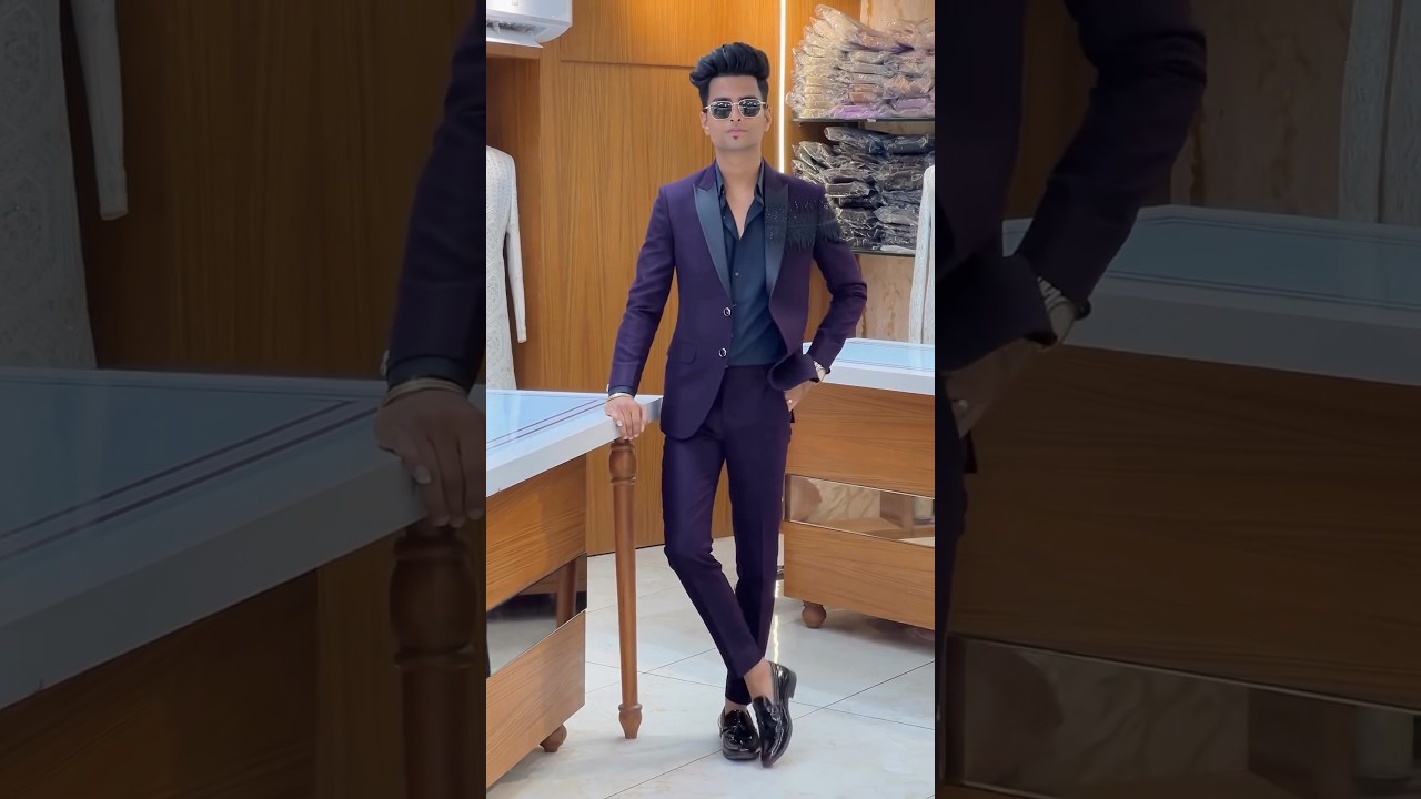 Tuxedo Suit For Men | MAYUR Designer | #fashion