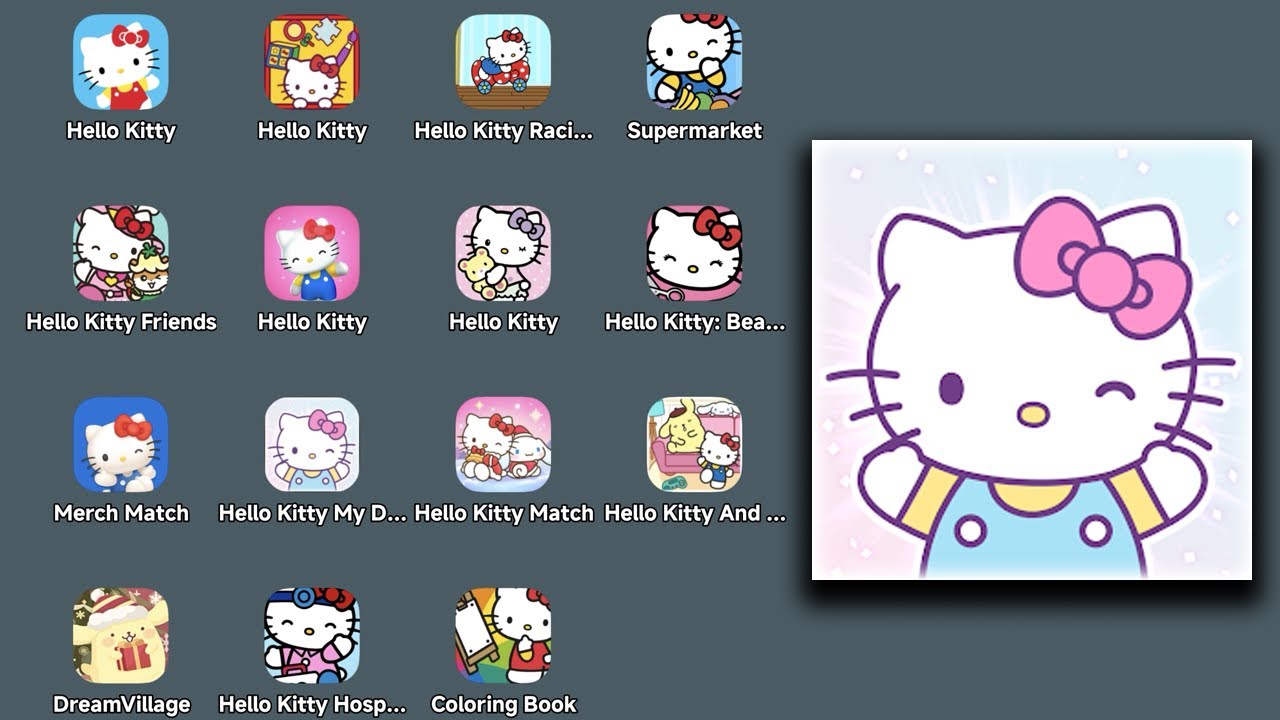 Hello Kitty My Dream Store - Latest / New Game Update Apk - Android Gameplay Review