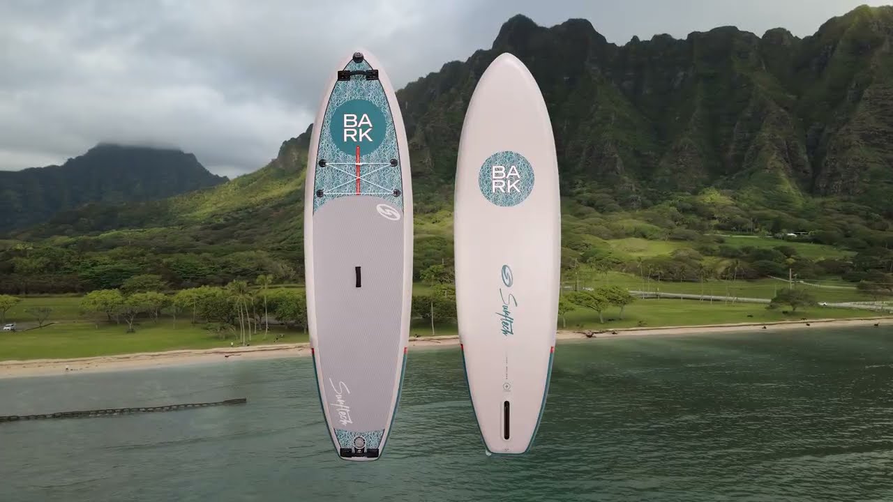 Preview of Surftech x Bark Catalyst Air-Travel Inflatable Stand Up Paddle Board with Paddle - 11'2" Video