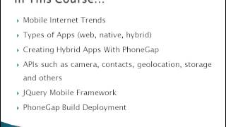 Learn to Build Mobile Apps from Scratch - Chapter 34 - Quick Wrap Up Content