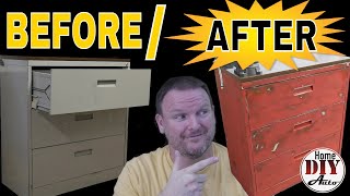 HOW TO: file cabinet to tool box conversion