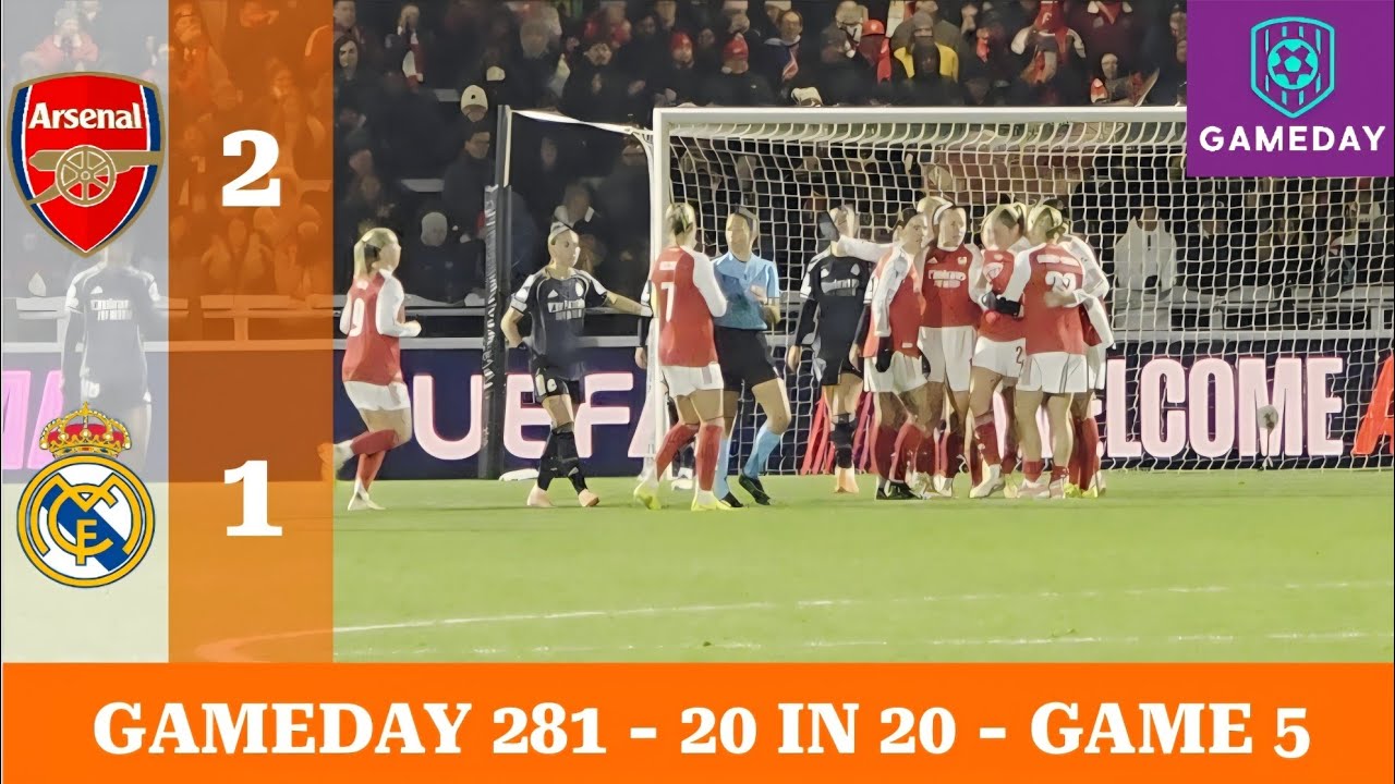 RUSSO TO THE RESCUE - Arsenal vs Real Madrid - Gameday No 281