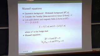 Jérémie Joudioux - Hertz potentials and the decay of higher spin fields