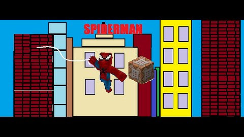 Minecraft Only One Command Ep 1 SPIDERMAN!!!!