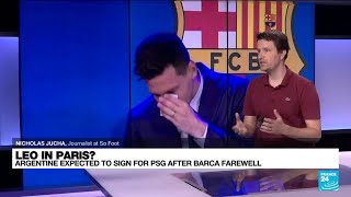 Why is Lionel Messi leaving Barcelona ? • FRANCE 24 English