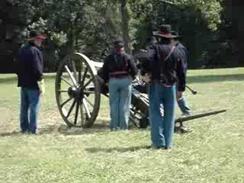 Shiloh Cannon Demonstration Up Close