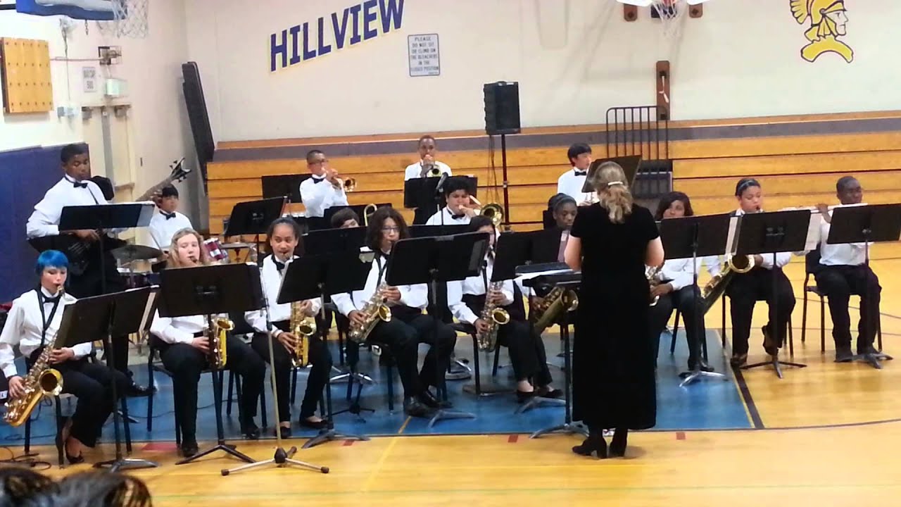 Hillview Junior High Jazz Band Spring Concert YouTube
