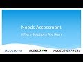 Step 3: Needs Assessment