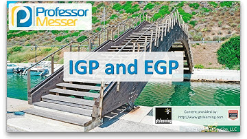 IGP and EGP - CompTIA Network+ N10-006 - 1.9