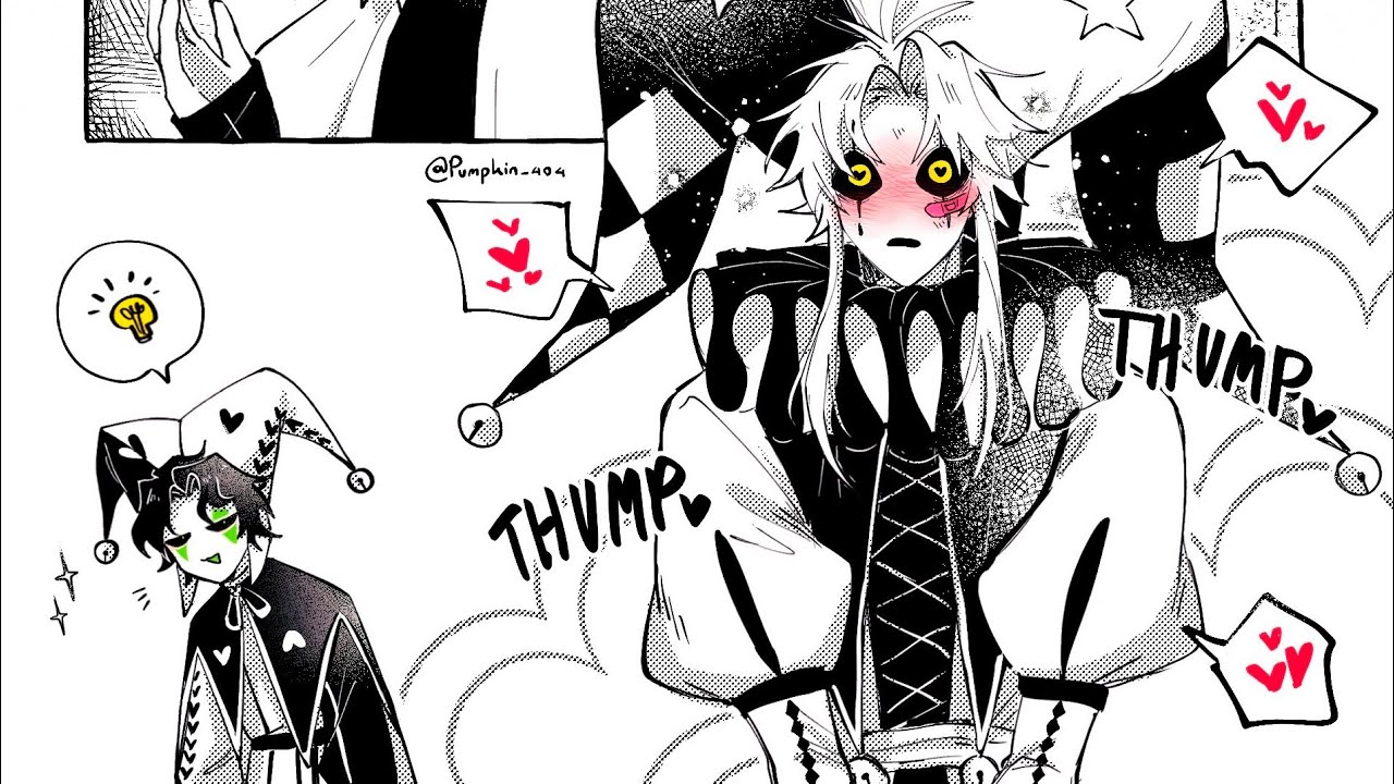 Pierrot Flirts With MC!?😳The Freak Circus Comic Dub