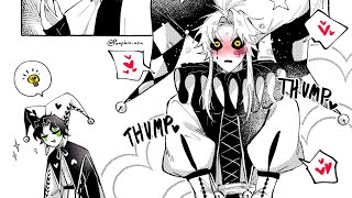 Pierrot Flirts With MC!?😳The Freak Circus Comic Dub