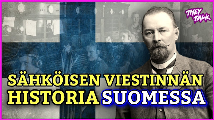 Sähkölennättimen ja Telefoonin historia Suomessa