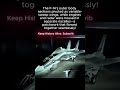 F-14's Outer Body PIVOTED. Engine Nacelles Hung BELOW. Radar Nacelle In FRONT. Genius Layout.