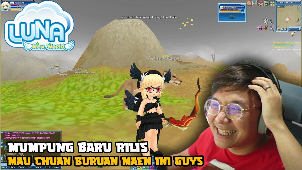 BARU OPEN BETA ! LUNA ONLINE NEW WORLD ! GASKEN NIH BISA RMT ! GINI