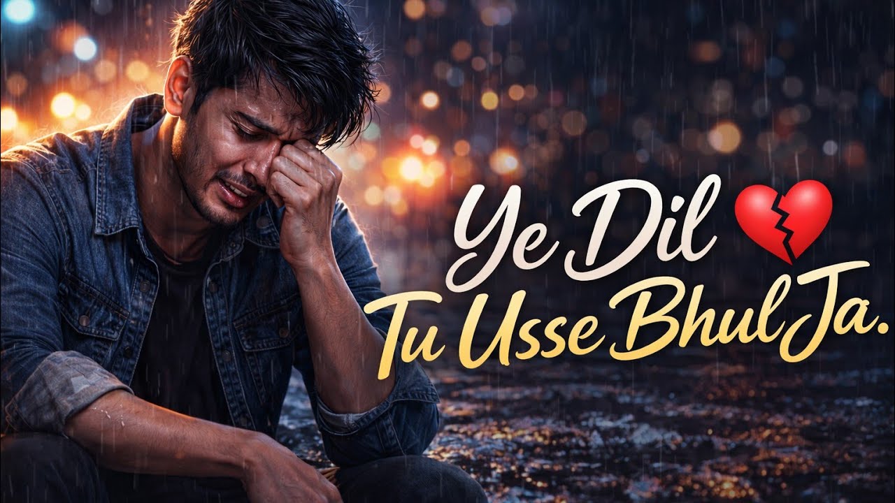 Ye Dil Tu Usse Bhool Ja 💔 | Heart Touching Sad Love Song | Emotional Hindi Song
