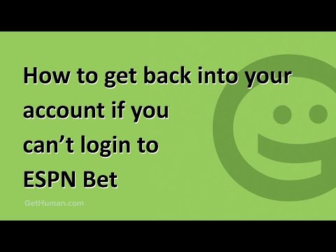 ESPN Bet account recovery tutorial