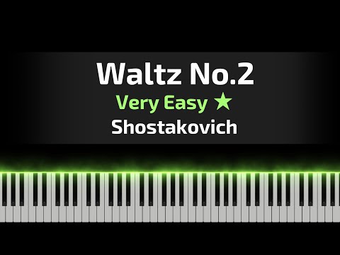 Jazz Suite No.2 (Waltz No.2) (Very Easy) - Shostakovich