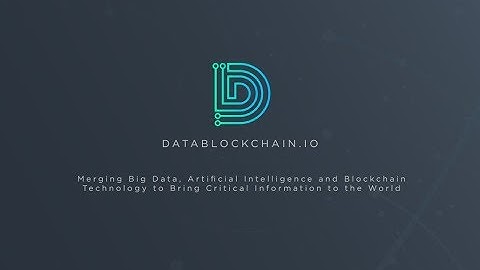DATABLOCKCHAIN.IO ICO REVIEW