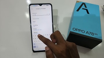 how to connect wifi network in oppo a78 5g | wifi  settings | oppo a77 me wifi disconnect kaise kare