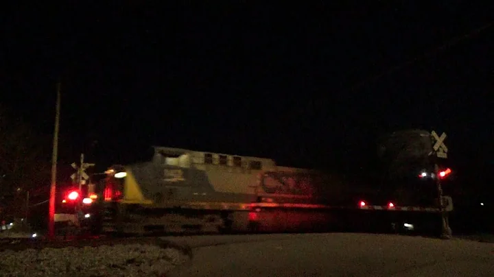 CSX AC44CW 142 Leads 5-Engine Manifest M515-04 on 1/4/23