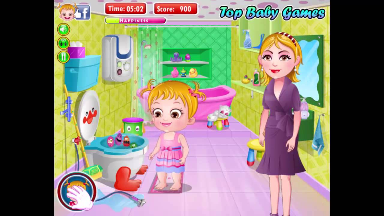 Game Baby Hazel Baby Hazel Bathroom Hygiene YouTube