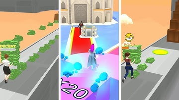 ✅ Money Run 3D in New Levels iOS,Android Gameplay walkthrough All Trailer Update Game Mobile RRYHHHK