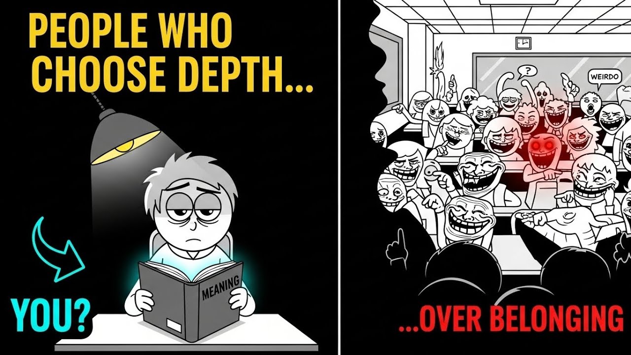 Психология людей, которые предпочитают глубину чувству принадлежности.