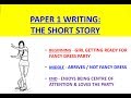 Writing a short story   eduqas paper 1 exam gcse english language