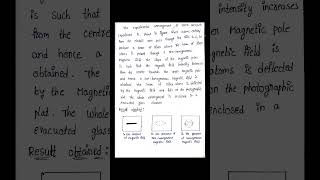 Stern-Gerlach experiment easy short derivation notes form modern physics #physics #degree#semester4